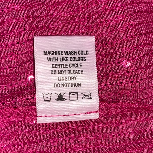 NWT CeCe™ Sequin One Shoulder Top with Big Bow - Picture 9 of 11